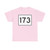 MA Route 173 (Massachusetts) (Road Sign) T-Shirt