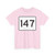 MA Route 147 (Massachusetts) (Road Sign) T-Shirt