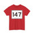 MA Route 147 (Massachusetts) (Road Sign) T-Shirt
