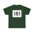 MA Route 181 (Massachusetts) (Road Sign) T-Shirt