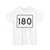 MA Route 180 (Massachusetts) (Road Sign) T-Shirt