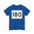 MA Route 180 (Massachusetts) (Road Sign) T-Shirt
