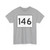 MA Route 146 (Massachusetts) (Road Sign) T-Shirt