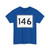 MA Route 146 (Massachusetts) (Road Sign) T-Shirt
