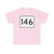 MA Route 146 (Massachusetts) (Road Sign) T-Shirt