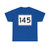 MA Route 145 (Massachusetts) (Road Sign) T-Shirt