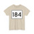 MA Route 184 (Massachusetts) (Road Sign) T-Shirt