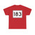 MA Route 183 (Massachusetts) (Road Sign) T-Shirt