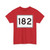 MA Route 182 (Massachusetts) (Road Sign) T-Shirt