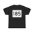 MA Route 185 (Massachusetts) (Road Sign) T-Shirt