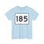 MA Route 185 (Massachusetts) (Road Sign) T-Shirt