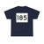 MA Route 185 (Massachusetts) (Road Sign) T-Shirt