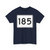 MA Route 185 (Massachusetts) (Road Sign) T-Shirt
