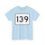 MA Route 139 (Massachusetts) (Road Sign) T-Shirt