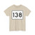 MA Route 138 (Massachusetts) (Road Sign) T-Shirt