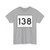 MA Route 138 (Massachusetts) (Road Sign) T-Shirt