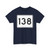 MA Route 138 (Massachusetts) (Road Sign) T-Shirt