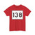 MA Route 138 (Massachusetts) (Road Sign) T-Shirt