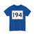MA Route 194 (Massachusetts) (Road Sign) T-Shirt