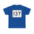 MA Route 137 (Massachusetts) (Road Sign) T-Shirt