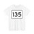 MA Route 135 (Massachusetts) (Road Sign) T-Shirt