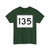 MA Route 135 (Massachusetts) (Road Sign) T-Shirt