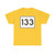 MA Route 133 (Massachusetts) (Road Sign) T-Shirt