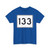 MA Route 133 (Massachusetts) (Road Sign) T-Shirt