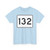 MA Route 132 (Massachusetts) (Road Sign) T-Shirt