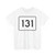 MA Route 131 (Massachusetts) (Road Sign) T-Shirt