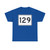 MA Route 129 (Massachusetts) (Road Sign) T-Shirt