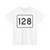 MA Route 128 (Massachusetts) (Road Sign) T-Shirt