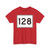 MA Route 128 (Massachusetts) (Road Sign) T-Shirt