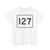 MA Route 127 (Massachusetts) (Road Sign) T-Shirt