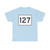MA Route 127 (Massachusetts) (Road Sign) T-Shirt