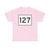 MA Route 127 (Massachusetts) (Road Sign) T-Shirt