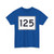 MA Route 125 (Massachusetts) (Road Sign) T-Shirt