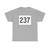 MA Route 237 (Massachusetts) (Road Sign) T-Shirt