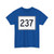 MA Route 237 (Massachusetts) (Road Sign) T-Shirt