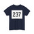 MA Route 237 (Massachusetts) (Road Sign) T-Shirt