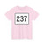 MA Route 237 (Massachusetts) (Road Sign) T-Shirt
