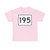 MA Route 195 (Massachusetts) (Road Sign) T-Shirt