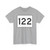 MA Route 122 (Massachusetts) (Road Sign) T-Shirt