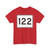 MA Route 122 (Massachusetts) (Road Sign) T-Shirt