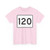 MA Route 120 (Massachusetts) (Road Sign) T-Shirt