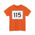 MA Route 115 (Massachusetts) (Road Sign) T-Shirt