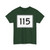 MA Route 115 (Massachusetts) (Road Sign) T-Shirt