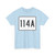 MA Route 114A (Massachusetts) (Road Sign) T-Shirt