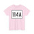 MA Route 114A (Massachusetts) (Road Sign) T-Shirt