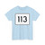 MA Route 113 (Massachusetts) (Road Sign) T-Shirt